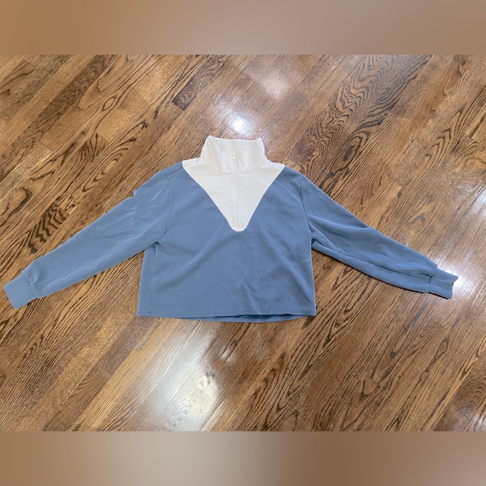 Quarter zip yoga/athleisure sweatshirt